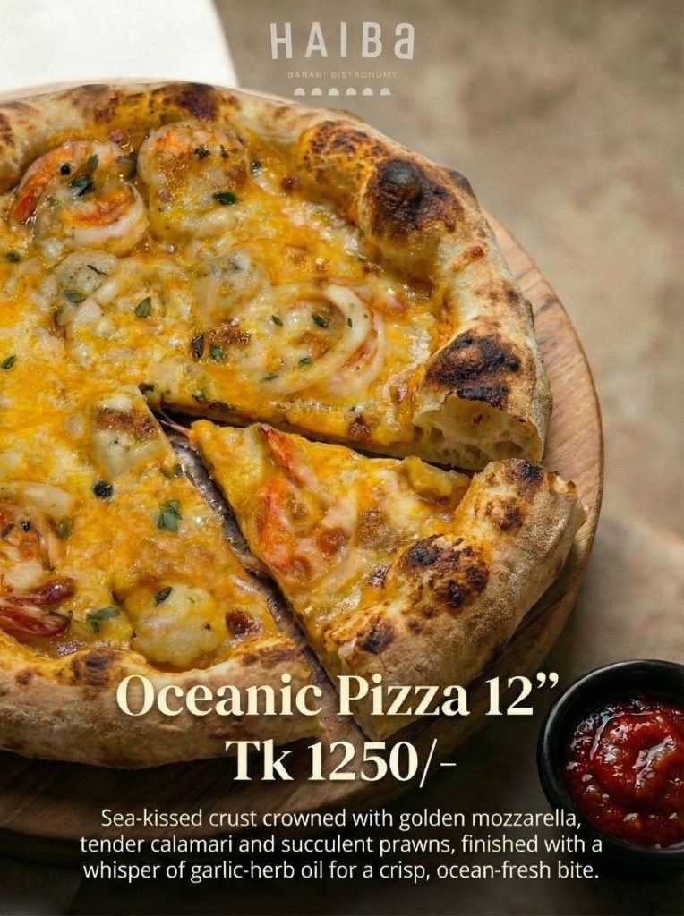 Oceanic Pizza Generated Brand Asset