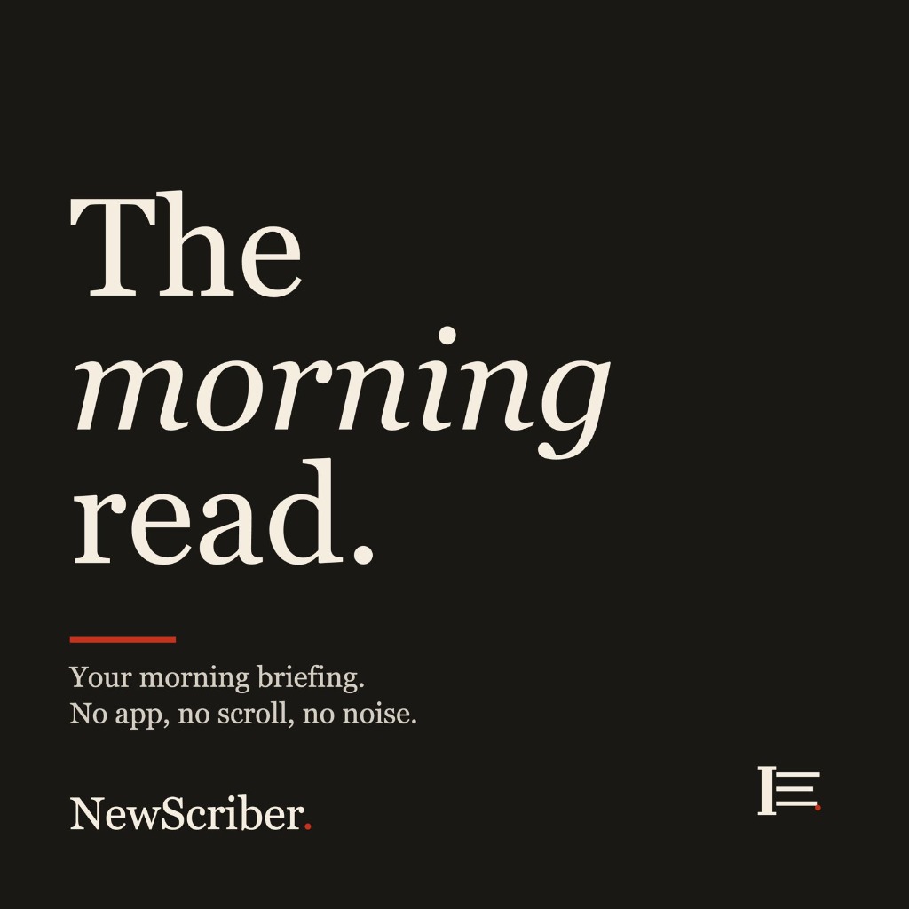 English Edition — "The morning read."
