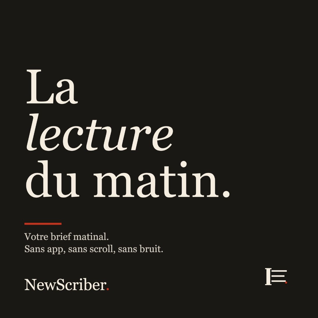 French Edition — "La lecture du matin."